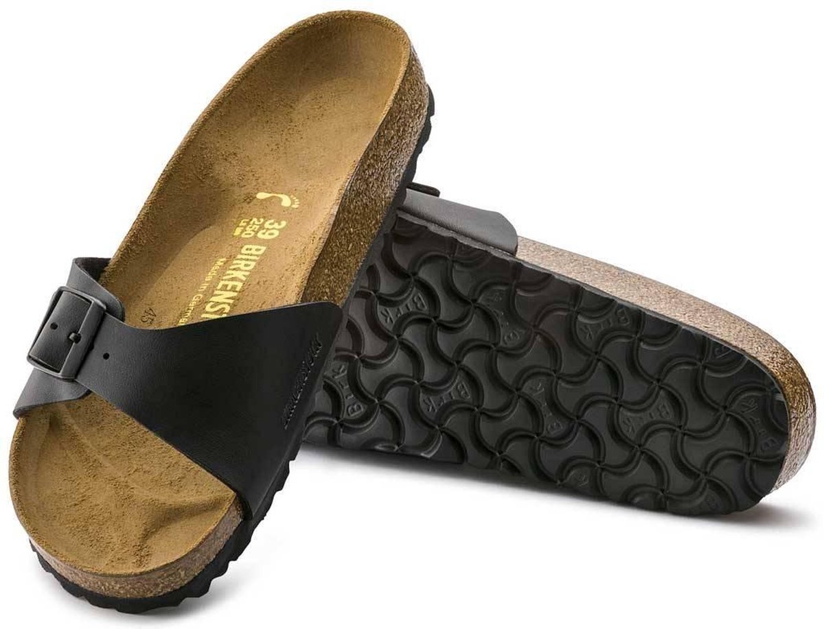 Birkenstock  - maat 40 - Madrid Dames Slippers Small fit - Black