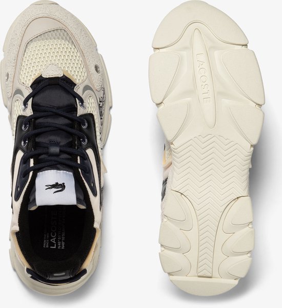 Lacoste L003 Neo - maat 40 - Sneakers - Gebroken Wit/Zwart