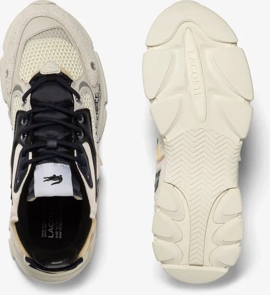 Lacoste L003 Neo - maat 40 - Sneakers - Gebroken Wit/Zwart