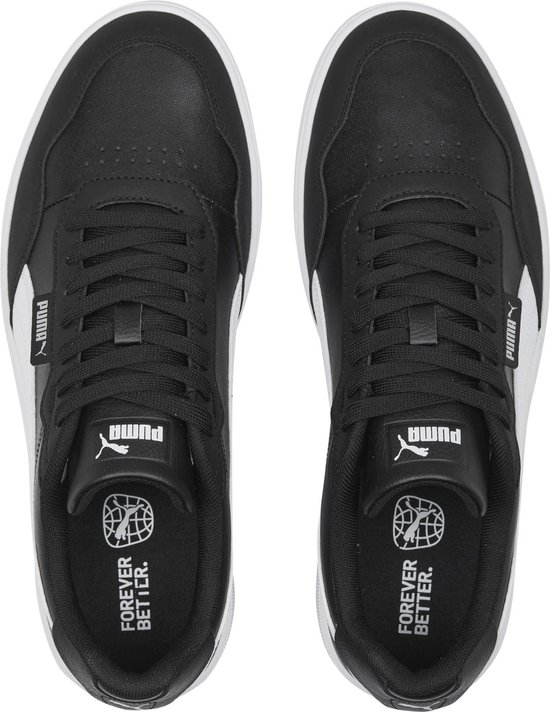 PUMA - Maat 44 - Court Ultra Lite Unisex Sneakers - Black/White/Silver