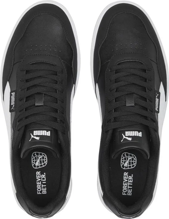 PUMA - Maat 44 - Court Ultra Lite Unisex Sneakers - Black/White/Silver