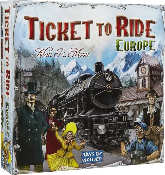 Ticket to Ride Europe - Nederlandstalig Bordspel