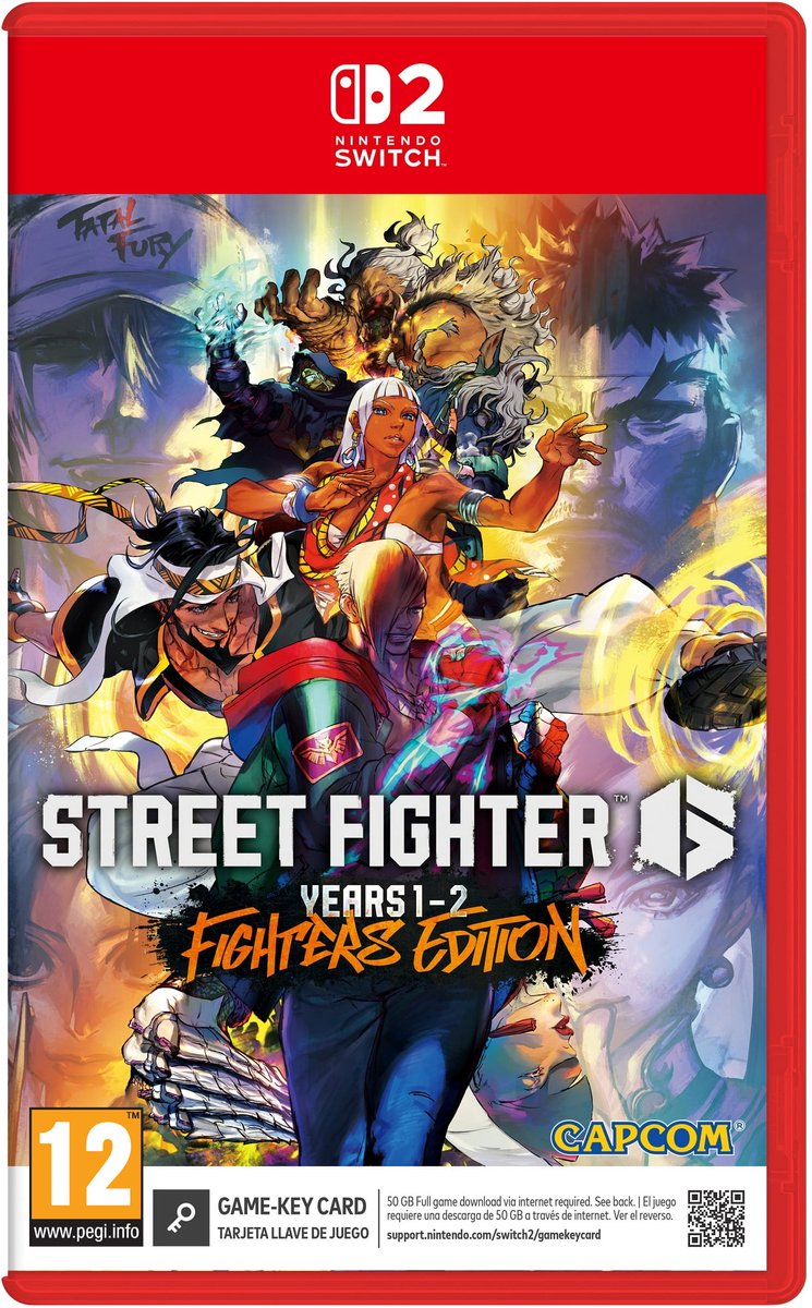 Street Fighter 6 - Fighters Edition - Nintendo Switch 2 - Gamekey-Card