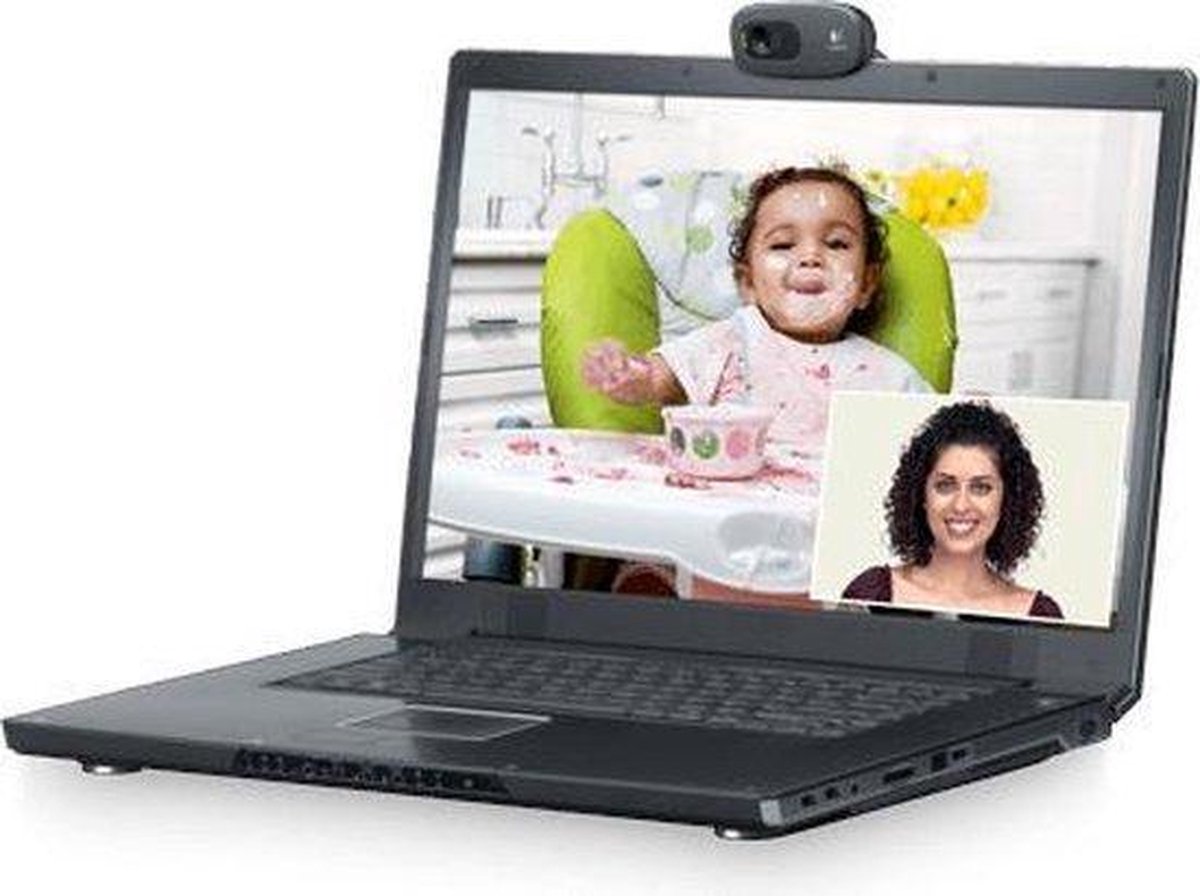 Logitech C270 - 720p HD Webcam - 3MP - Grijs