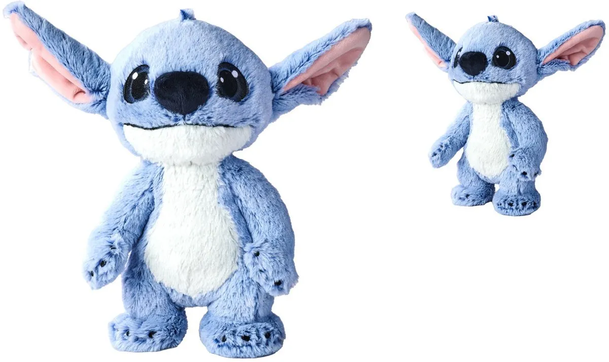 plucheeestof, koeolor, blauw, stapelhoofd, plucheknuffel