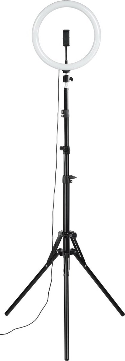 Hama Ringlamp met statief - t/m 215 cm - Ø 30 cm
