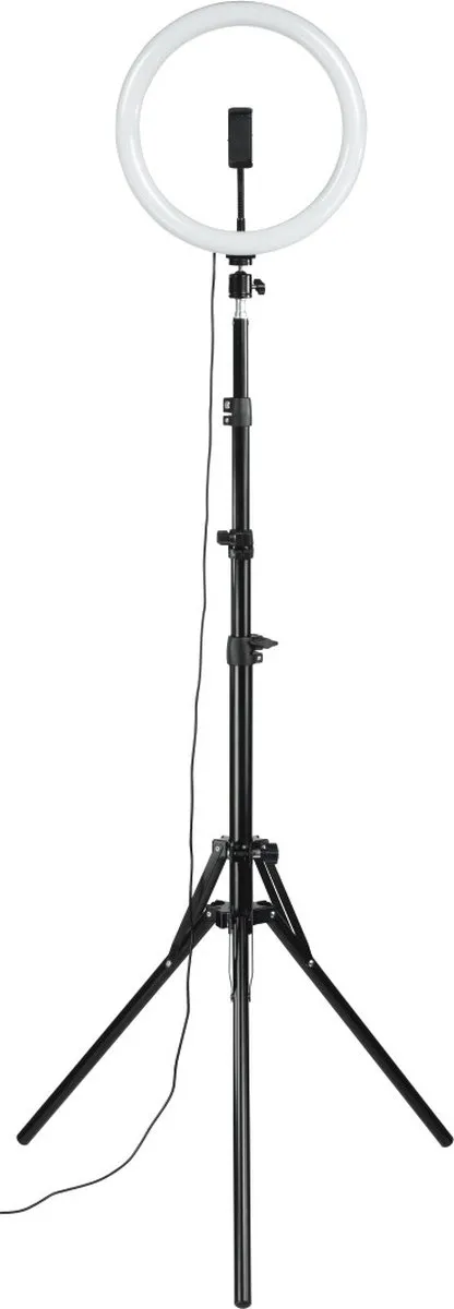 Hama Ringlamp met statief - t/m 215 cm - Ø 30 cm