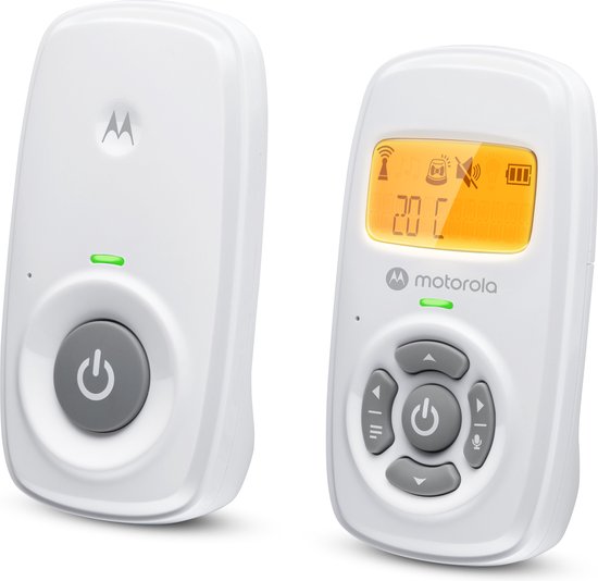 Motorola Nursery Babyfoon AM24 - Baby Monitor - Audio - Hoog Gevoelige Microfoon - DECT Technologie