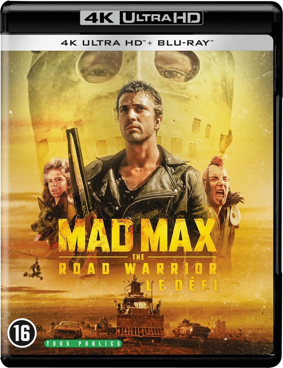 4K, film, blu-ray, actie, road warrior