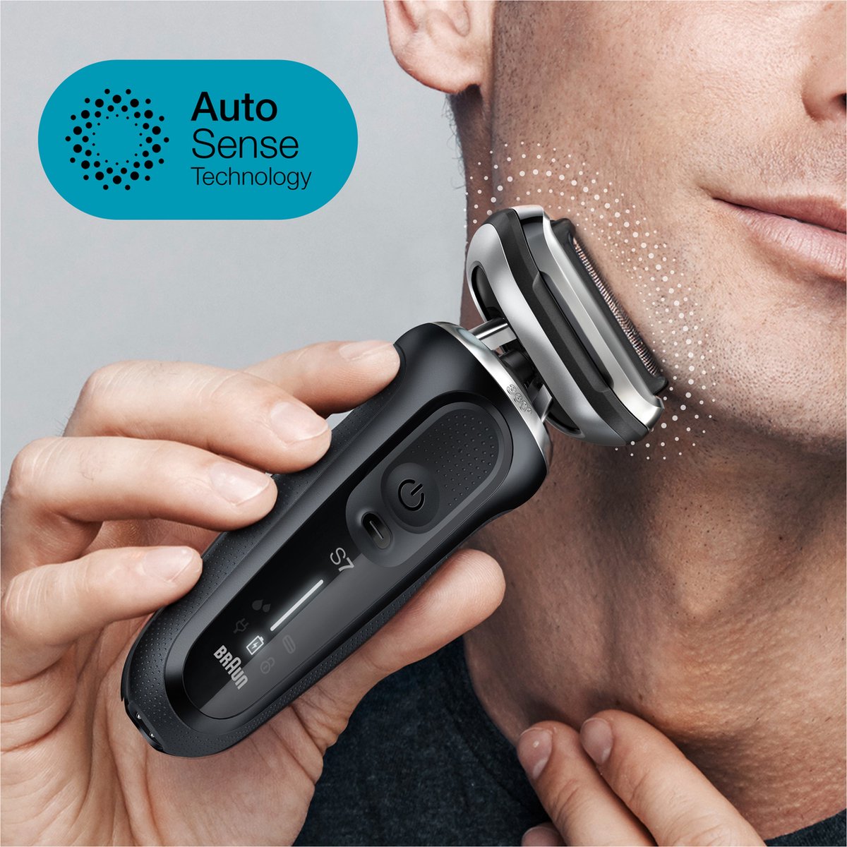 Braun Series 7 71-N1200s - Elektrisch Scheerapparaat Mannen - Met Precisietrimmer - Zwart
