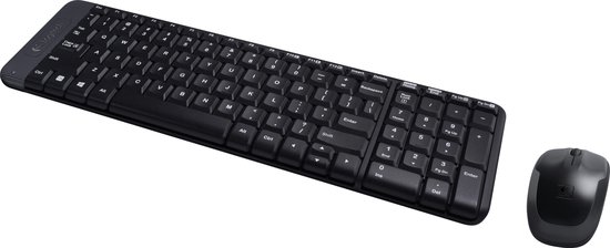 Logitech MK220 - Draadloos Toetsenbord en Muis - Qwerty