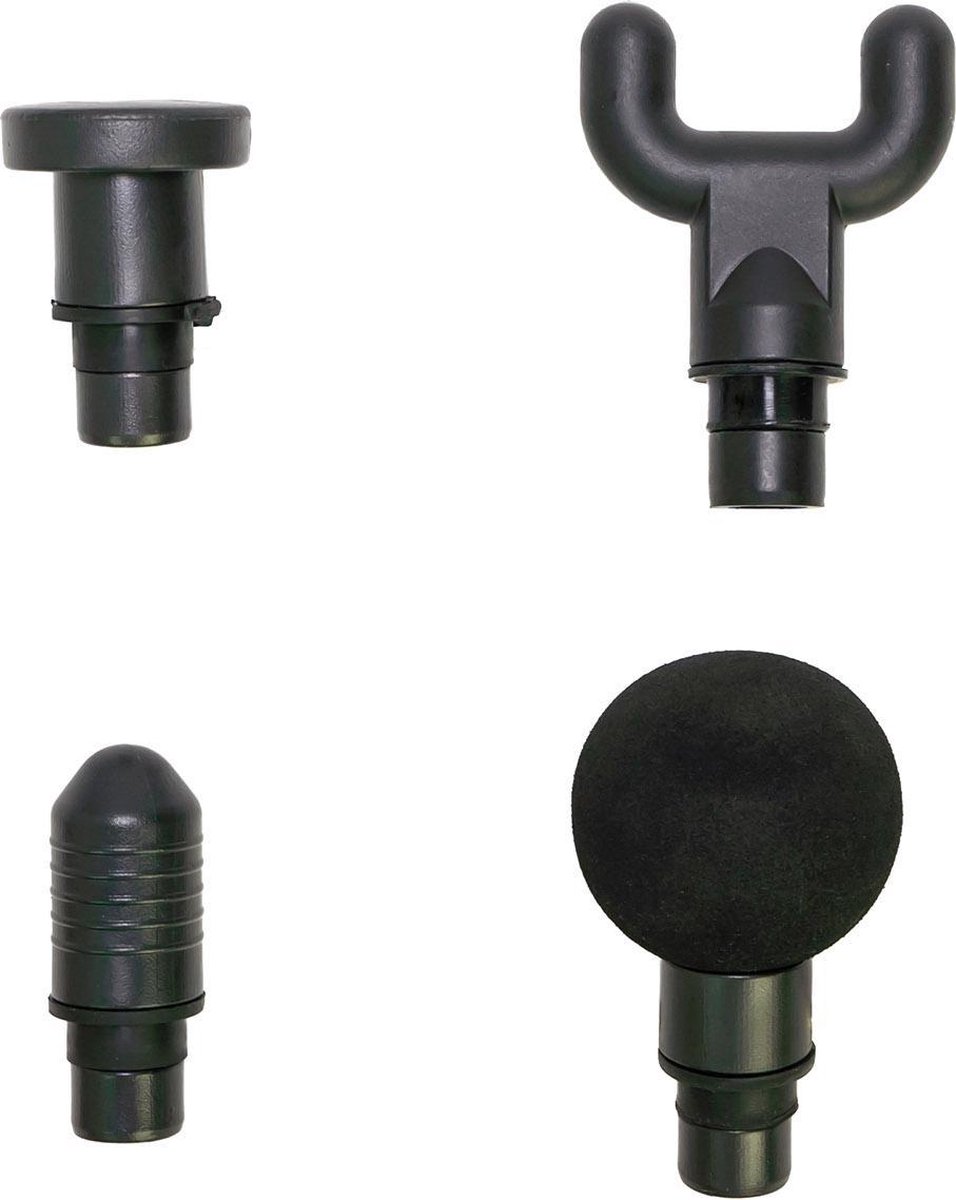 Tunturi Massage Gun - Oplaadbaar - Incl. 4 opzetstukken en koffer