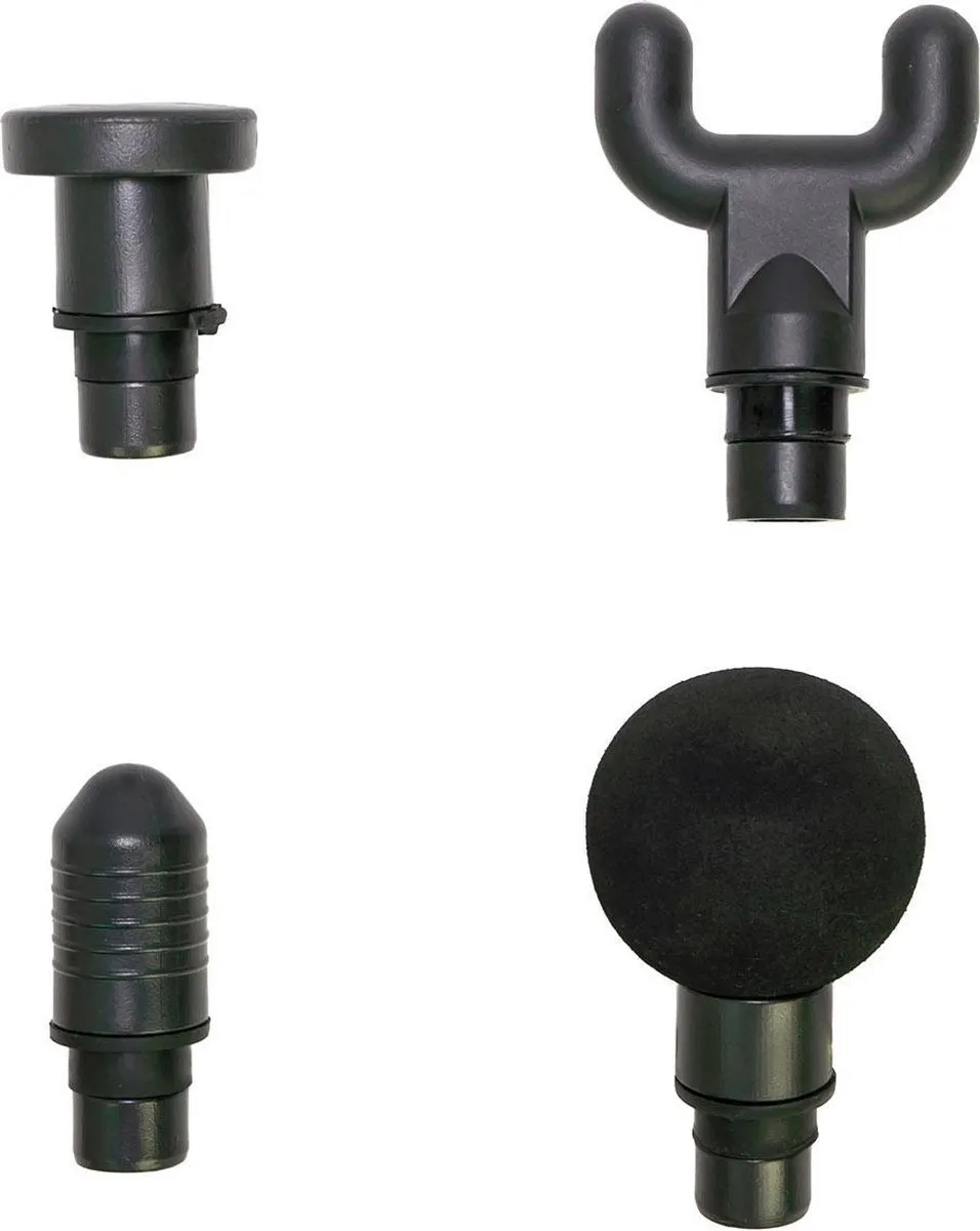 Tunturi Massage Gun - Oplaadbaar - Incl. 4 opzetstukken en koffer