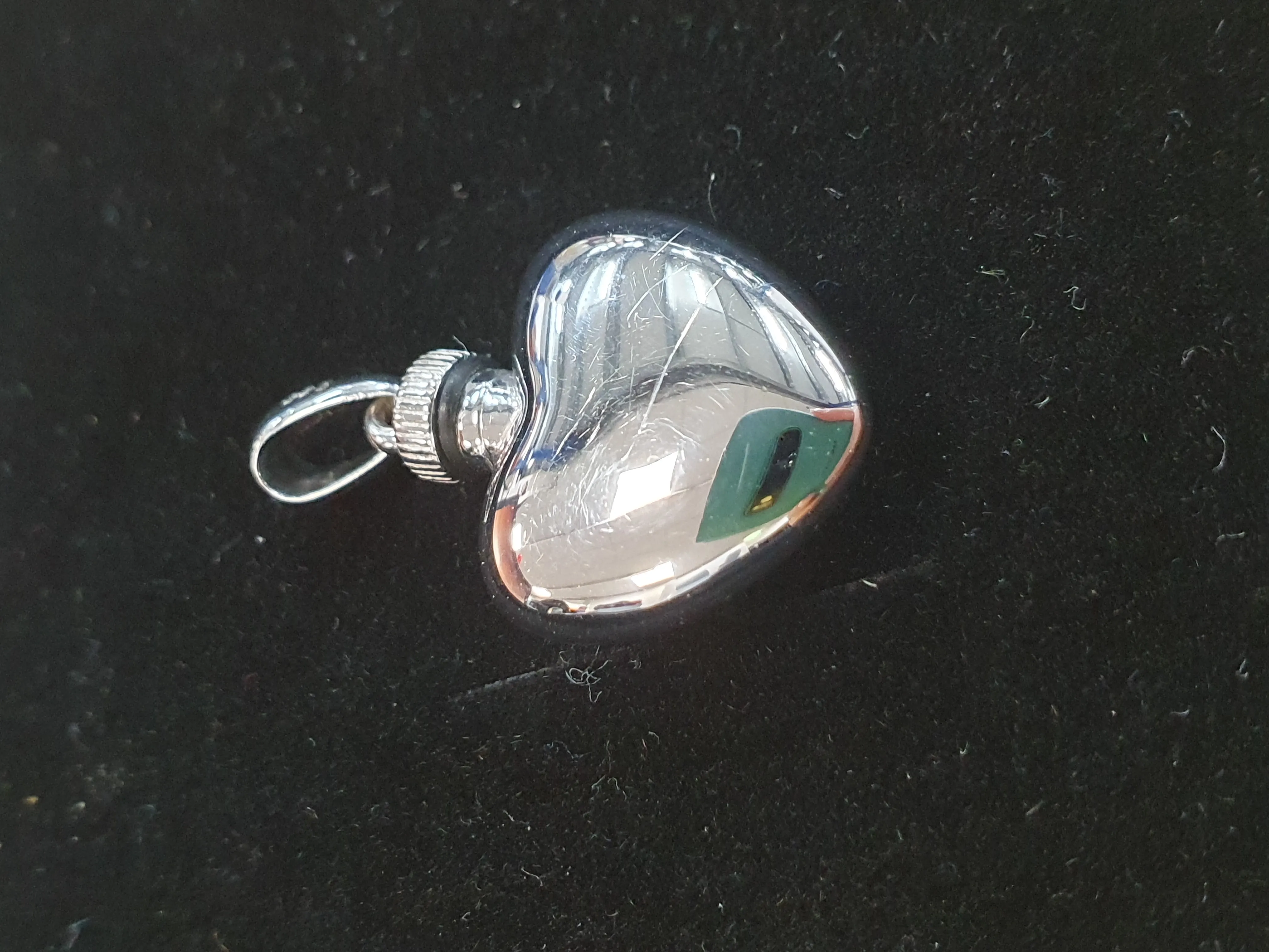 The Jewelry Collection - Urnhanger Hart - Zilver