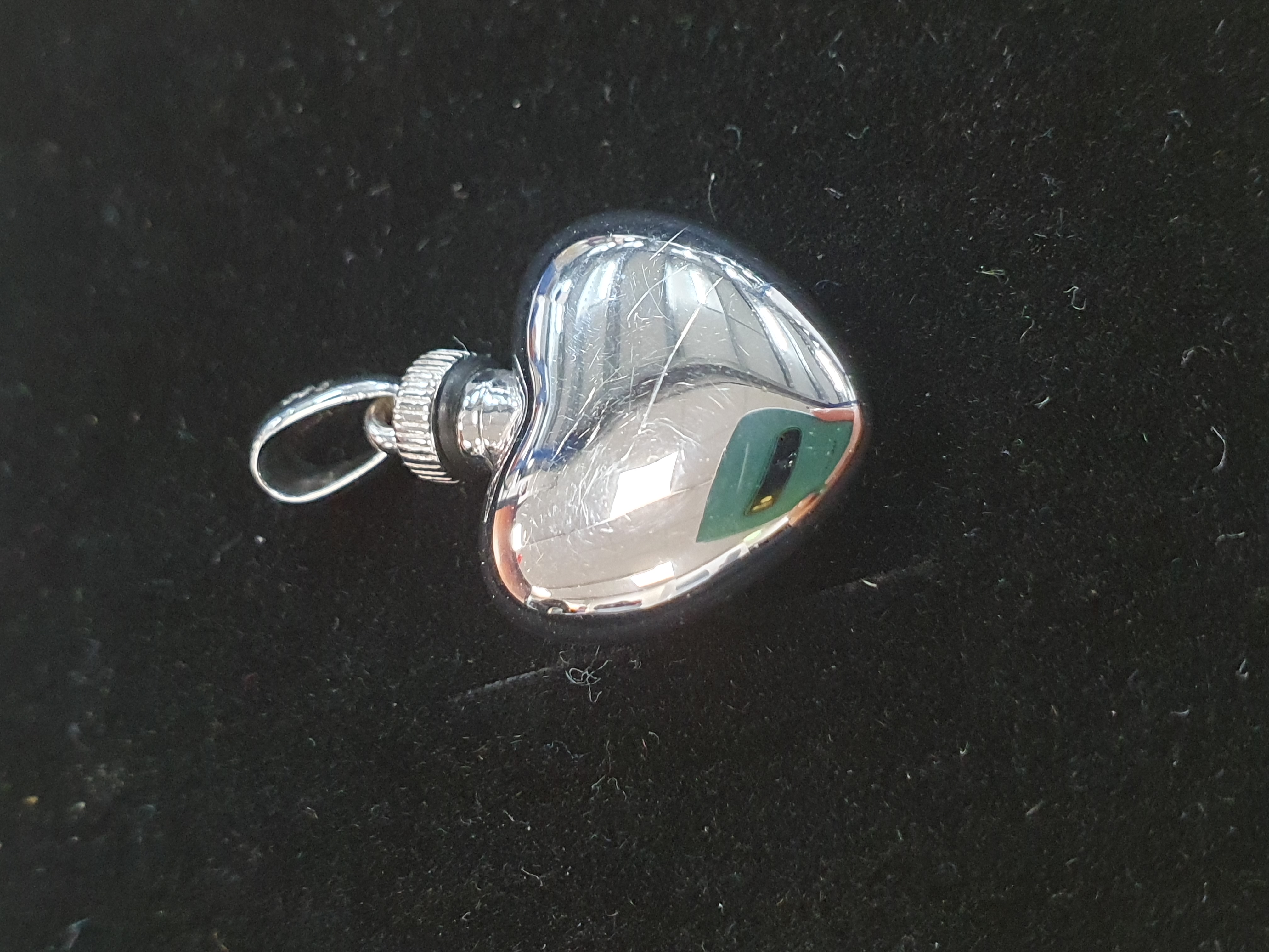 The Jewelry Collection - Urnhanger Hart - Zilver