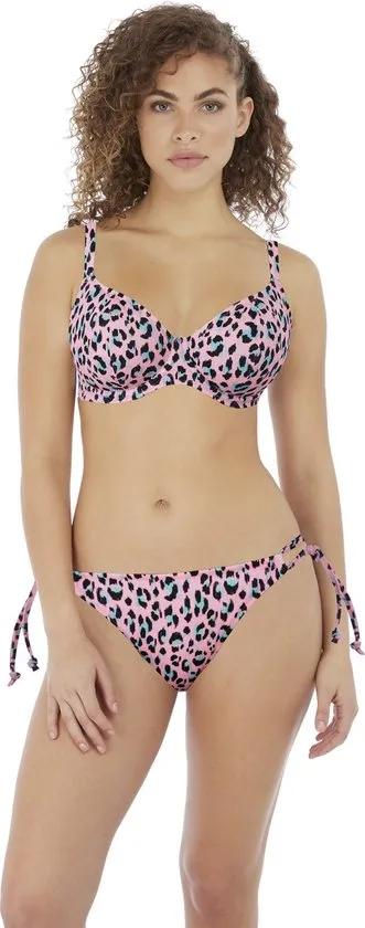 Freya - Maat 70D - CALA FIESTA UW Plunge Bikini Top - LEOPARD - Vrouwen