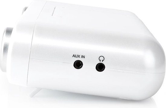 Nedis Keukenradio - Kastontwerp - FM - Netvoeding - Digitaal - 1.5 W - 2 " - Zwart-Blauw Scherm - We