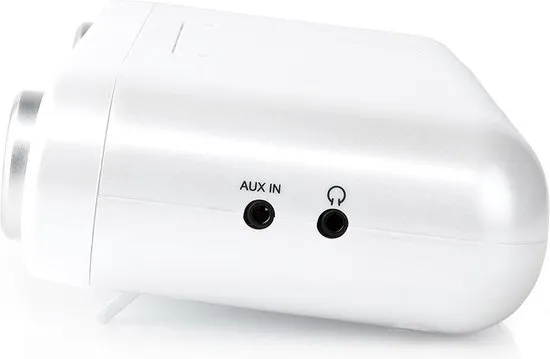 Nedis Keukenradio - Kastontwerp - FM - Netvoeding - Digitaal - 1.5 W - 2 " - Zwart-Blauw Scherm - We