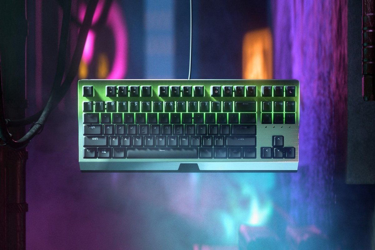 Razer BlackWidow V3 Tenkeyless Qwerty Gaming Toetsenbord - Groene Switch