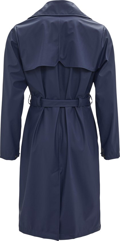 Rains Overcoat 1255 - Maat XXS/XS - Jas Dames - Blue