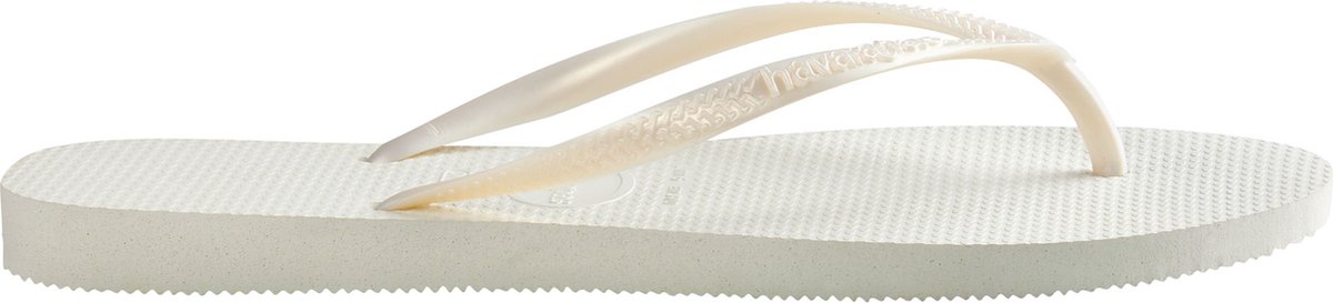 Havaianas Slim Dames Slippers - White - Maat 33/34