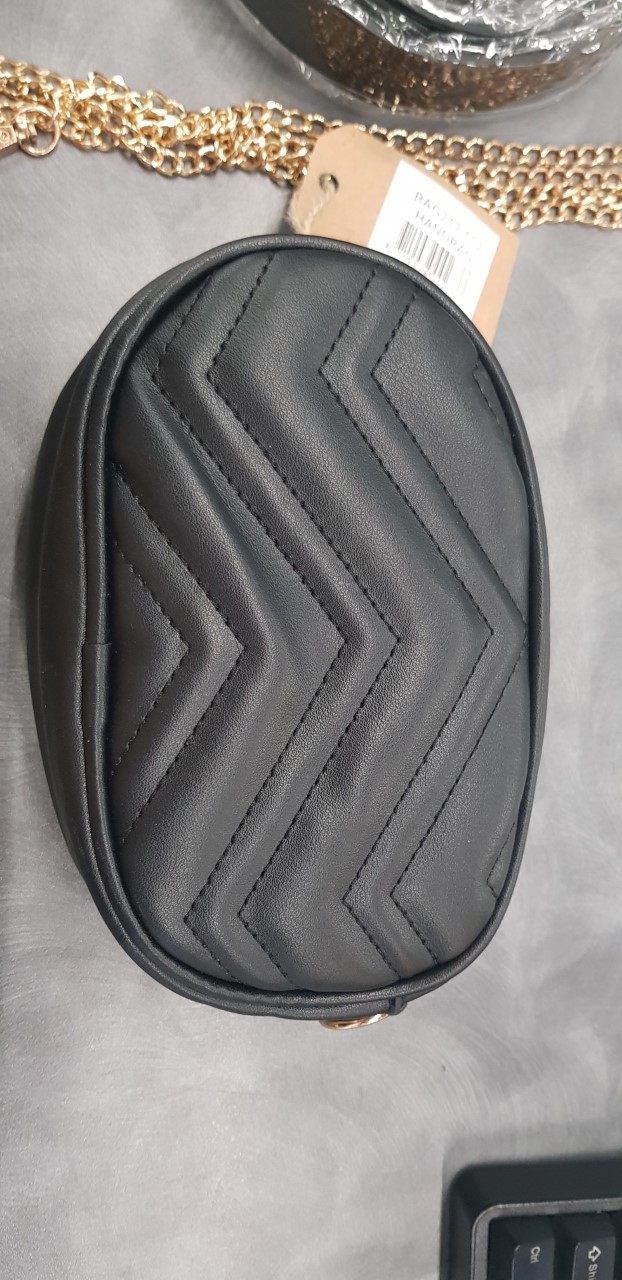 Heup/schouder tasje Mihella zwart