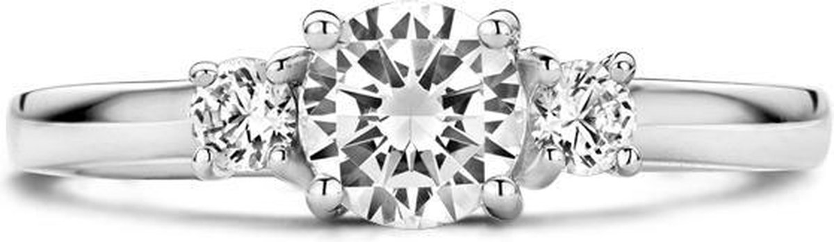 TI SENTO Milano Ring 1796ZI - Maat 56 (17,75 mm) - Gerhodineerd Sterling Zilver