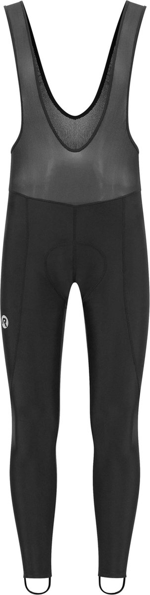 Rogelli  - Maat L - Core Lange Fietsbroek Heren - Wielrenbroek met Zeem en Bretels - Zwart