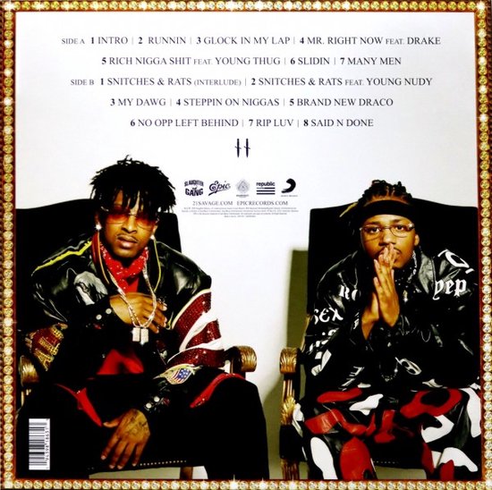 21 Savage & Metro Boomin - Savage Mode II LP