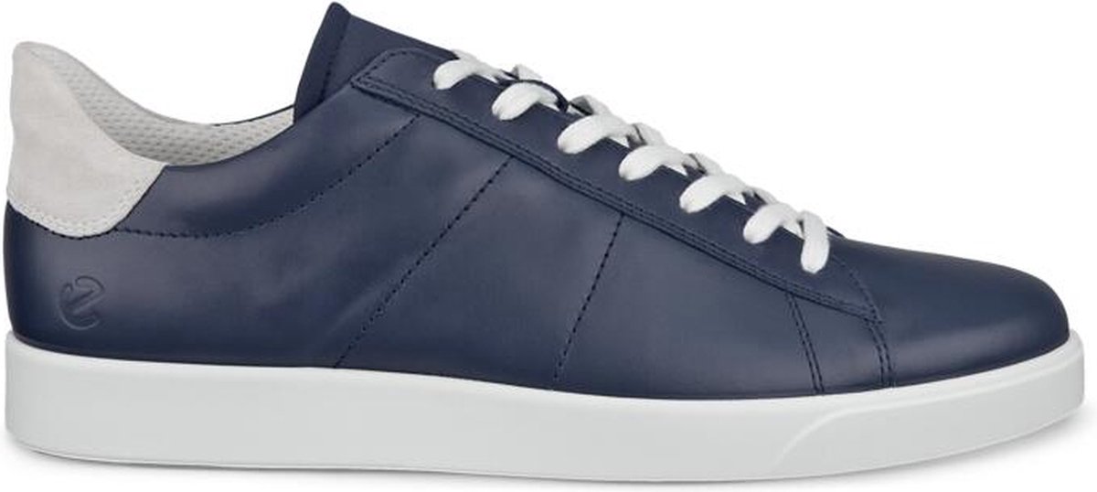 ECCO - maat 44 - ECCO STREET LITE M Veterschoenen - BLAUW