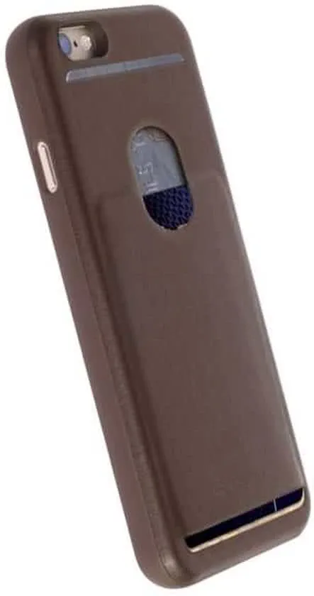 Krusell Timra WalletCover iPhone 7 Brown