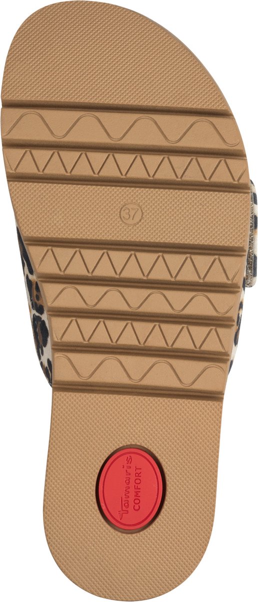 Tamaris - maat 41- COMFORT Essentials Dames Muiltjes - LEOPARD