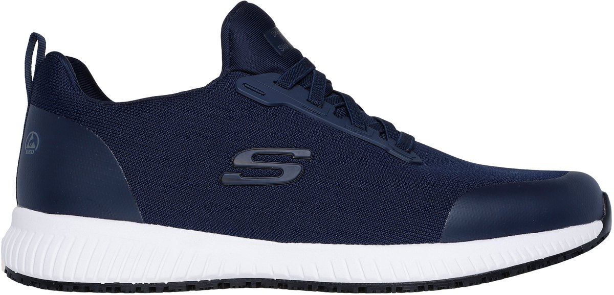 sportschoen, neon?navy, mesh upper, donkervoering?, veter?