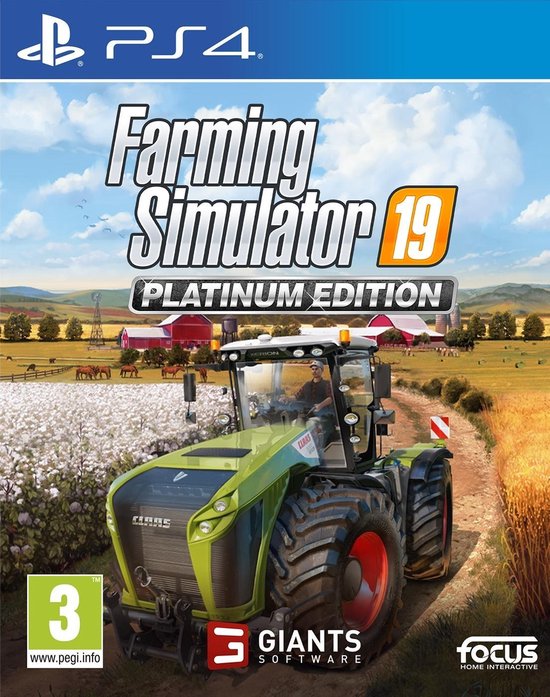 Farming Simulator 19 Platinum Edition - PS4