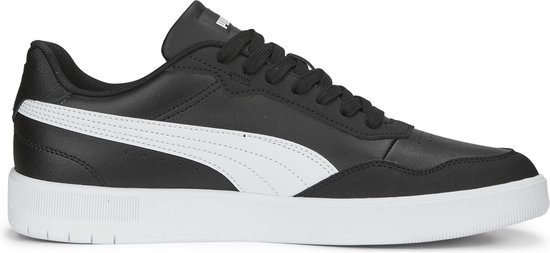 PUMA - Maat 44 - Court Ultra Lite Unisex Sneakers - Black/White/Silver