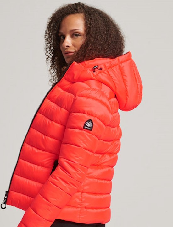 Superdry Maat XS Superdry Hooded Classic Fuji Puffer Dames Jas