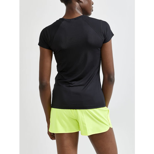 Craft t-shirt dames km 1908767-999000 black - Maat M
