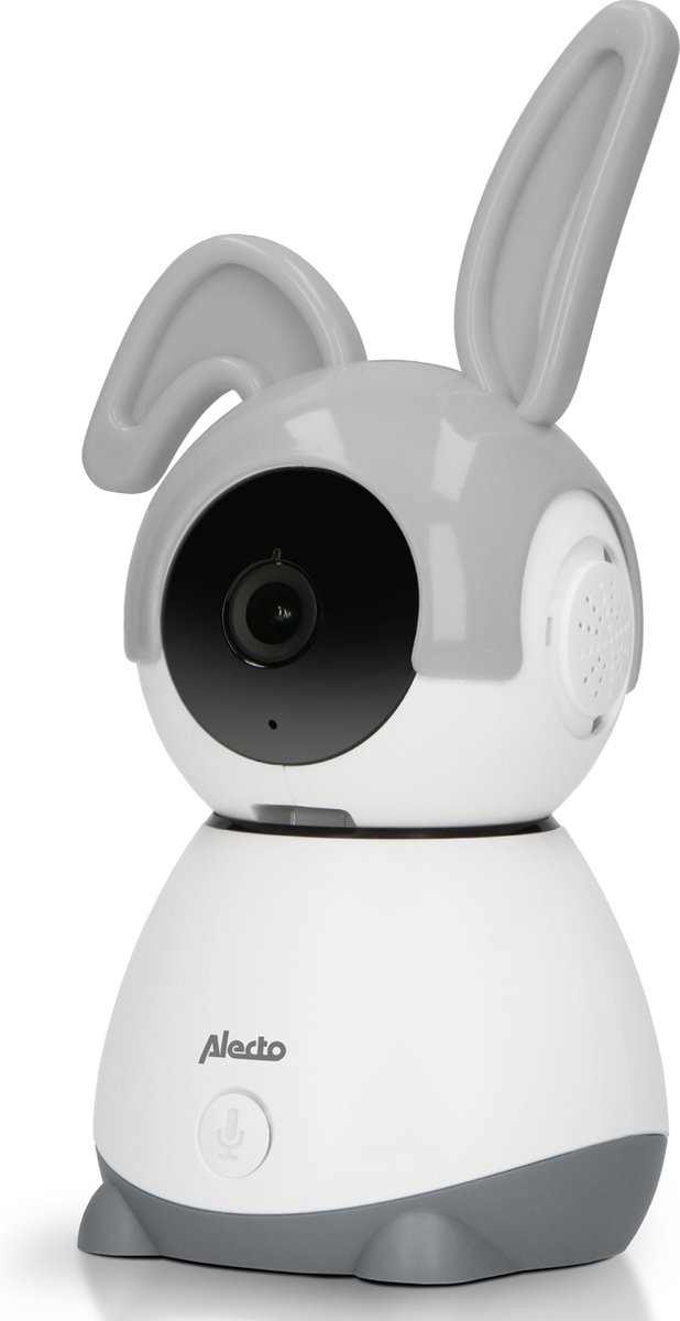 Alecto SMARTBABY10 - Wifi babyfoon met camera - Wit Grijs