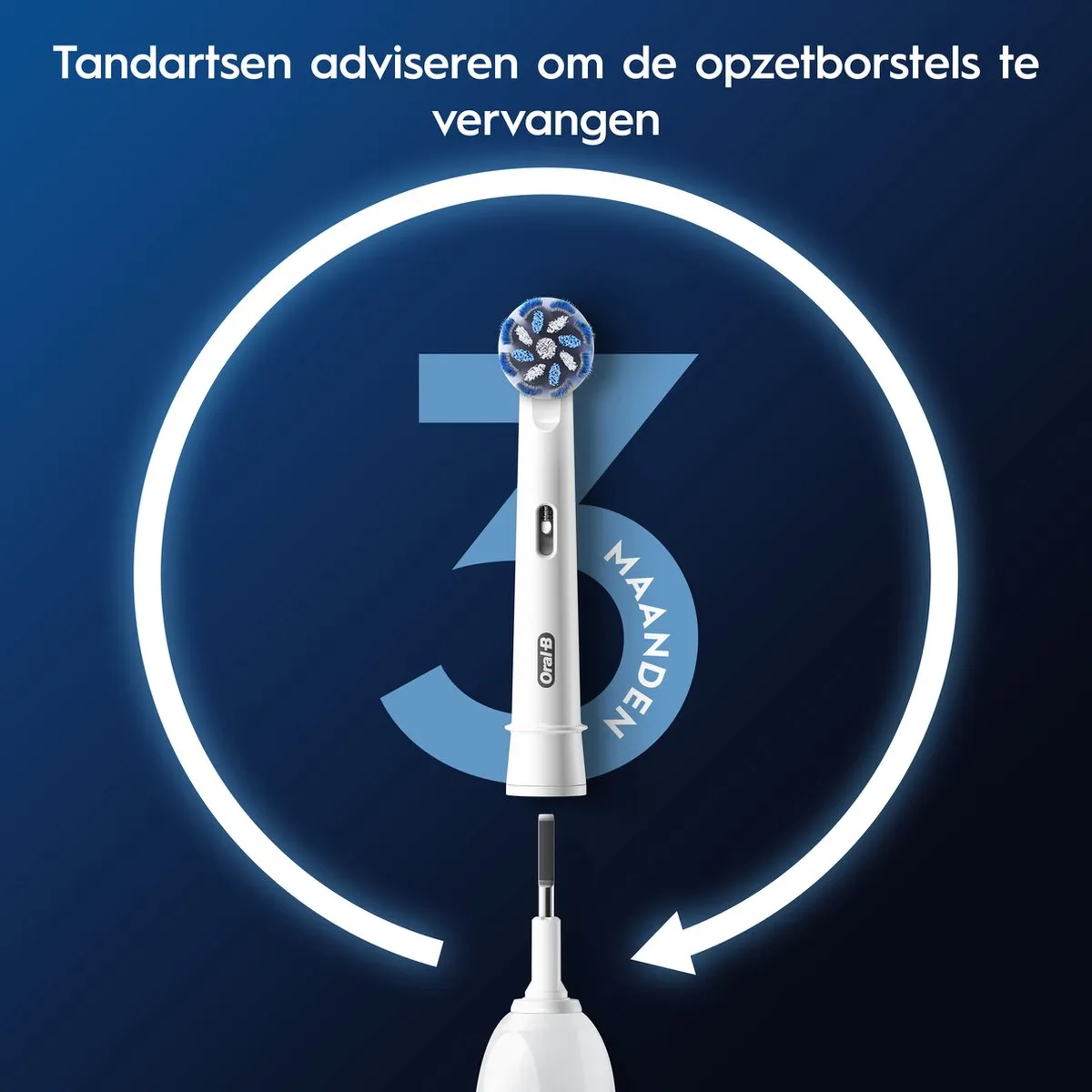 Oral-B Sensitive Clean Pro - Opzetborstels - 10 stuks - Brievenbusverpakking