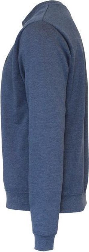 Donnay Maar S  - Fleece Sweater ronde hals (Dean) - Sporttrui - Heren - Dark Denim Marl (1394)