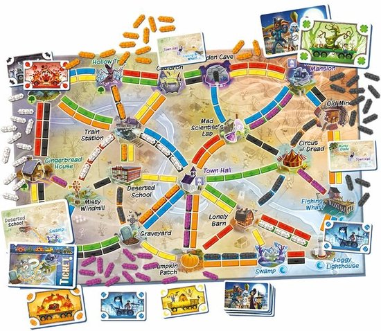 Days of Wonder - Ticket To Ride Spookstad - Bordspel Junior