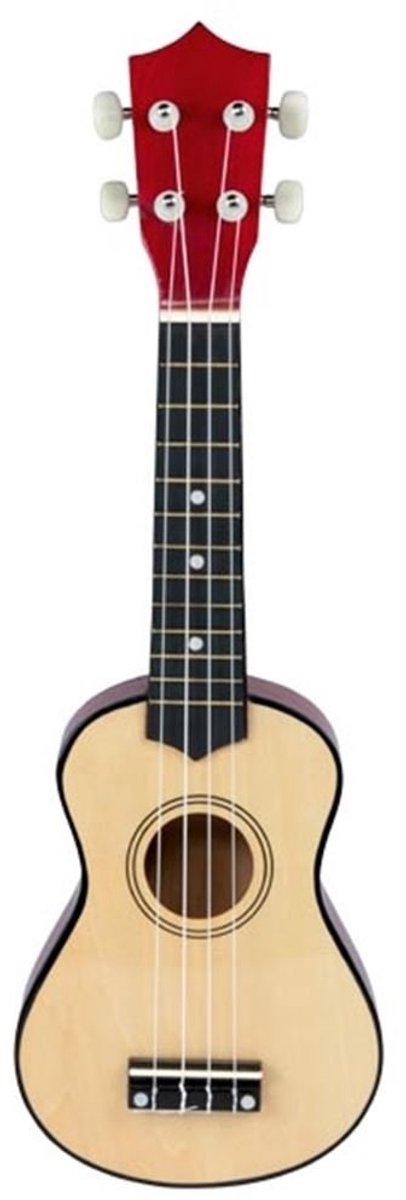 akoestische gitaar, miniatuur, houtkleur, kromming, snaren
