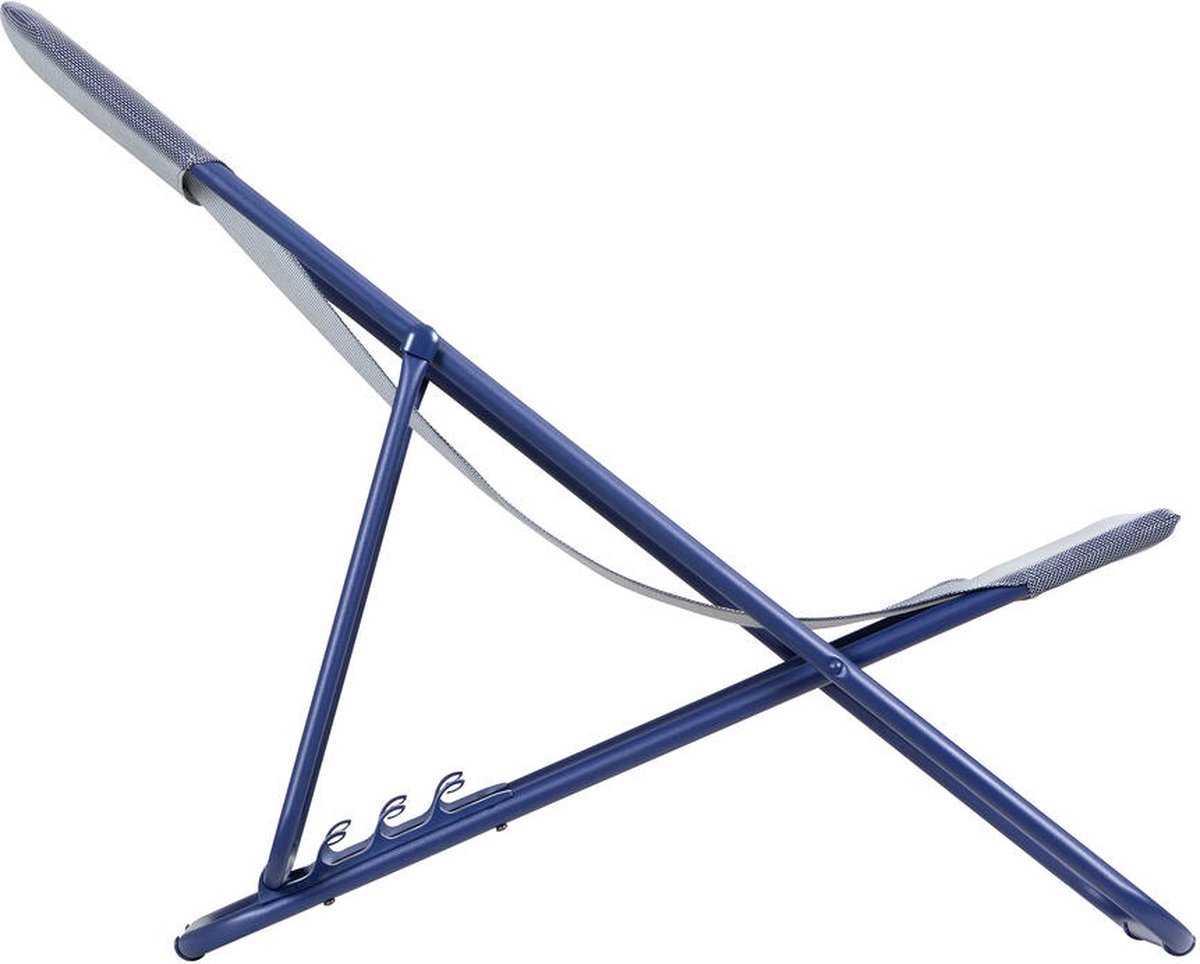 Lafuma Maxi Transat - Strandstoel - Inklapbaar - Verstelbaar - Color Block - Indigo