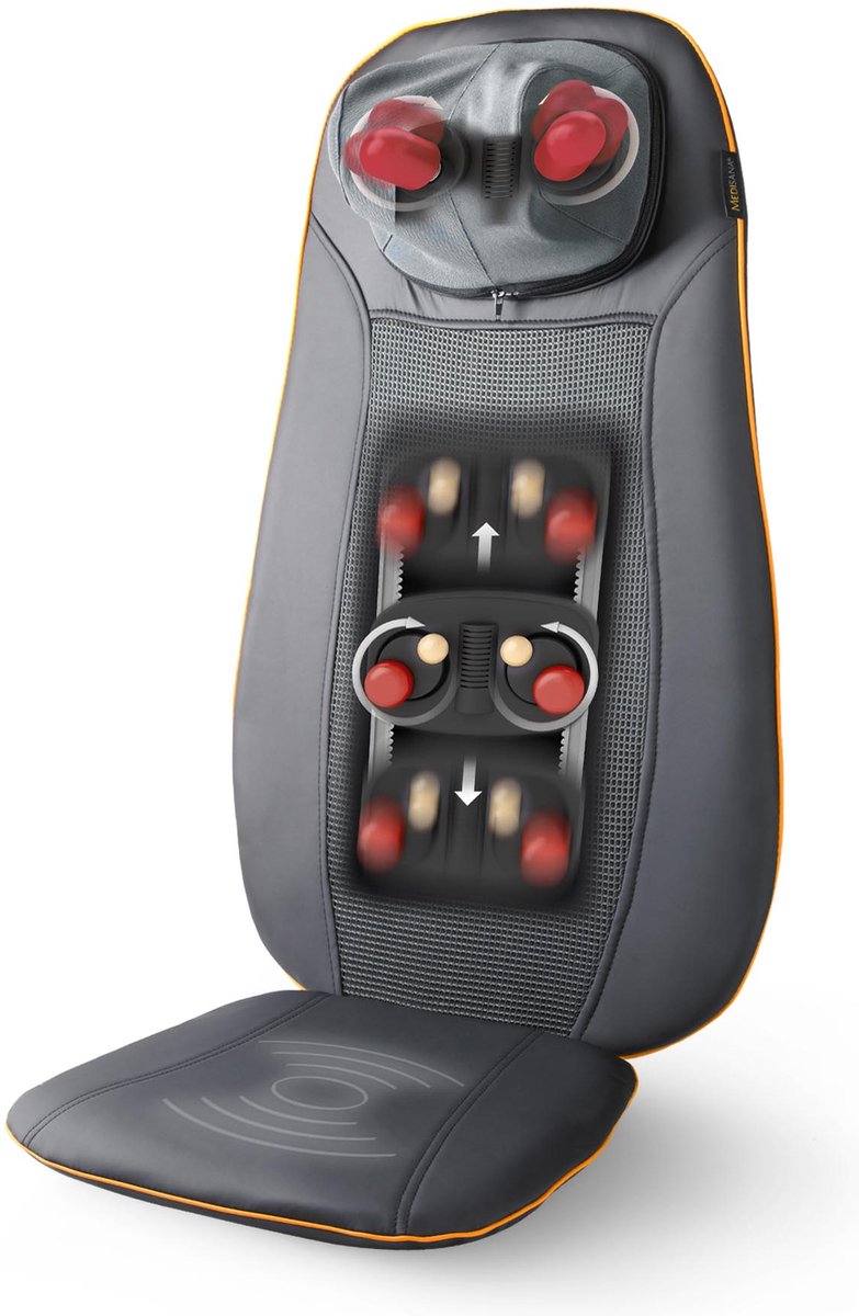 massage, rug, ruggen, vibratie, rugmassage