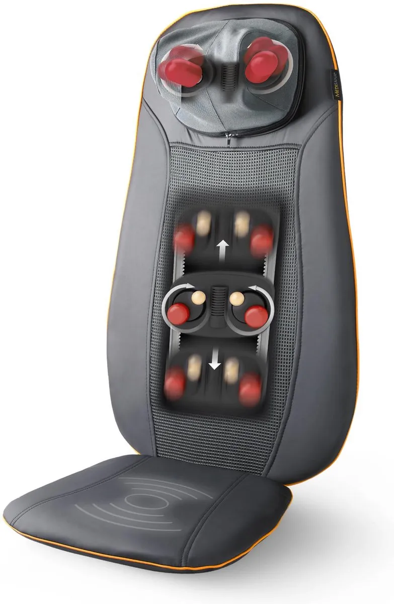 massage, rug, ruggen, vibratie, rugmassage