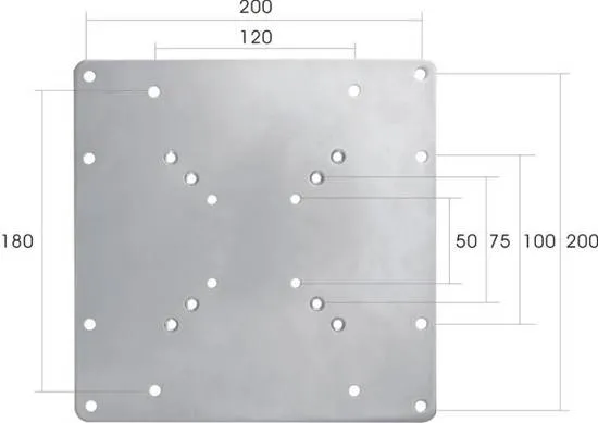 NewStar FPMA-VESA200 Verloopplaat