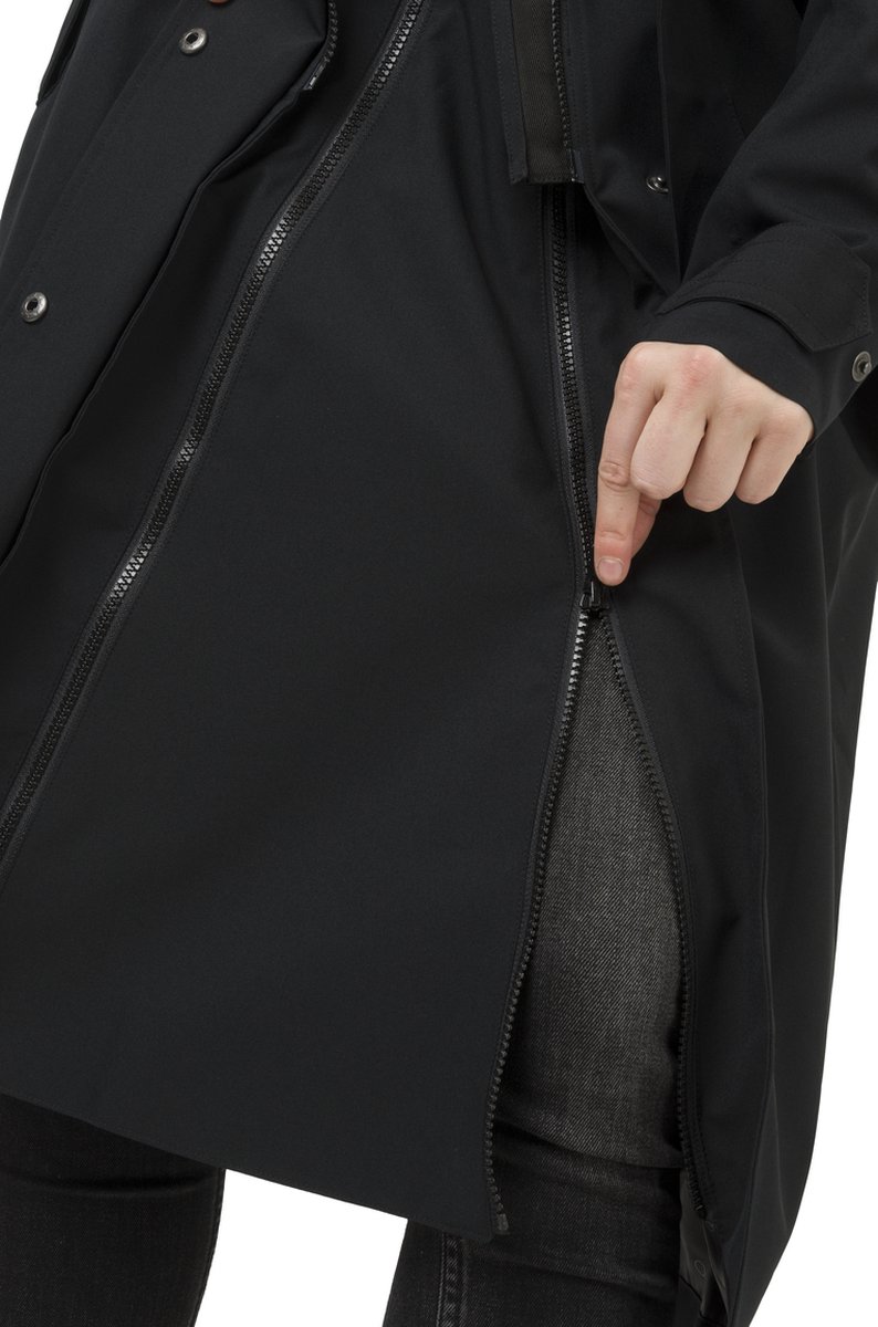 AGU - maat L - Trench Coat Long Regenjas Urban Outdoor Dames