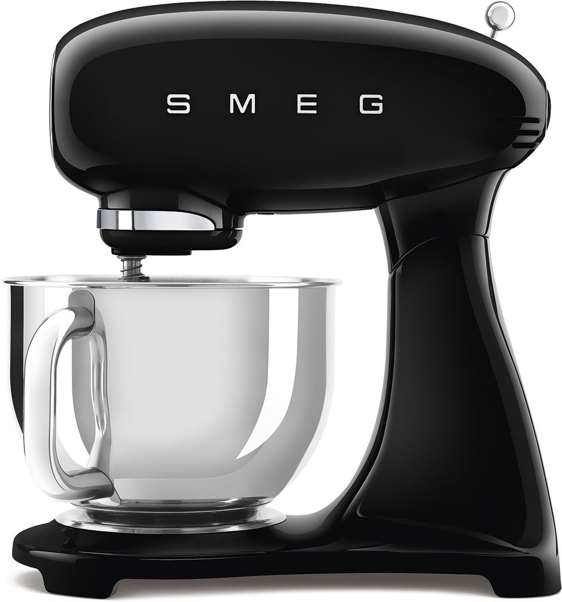 handmixer, standmixer, glaskan, zwart