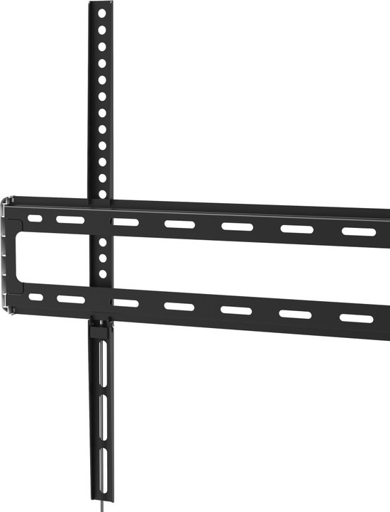 Hama Tv-muurbeugel, vast, 254 cm (100") tot 75 kg, afstand tot de muur 2,1 cm