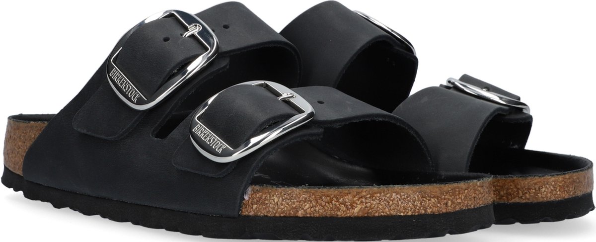 Birkenstock - Maat 42 - Arizona Black narrow Big Buckle